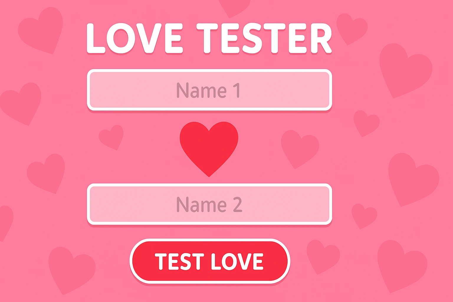 Love Tester - Play Free Online Love Calculator Game 45 Thumbnail