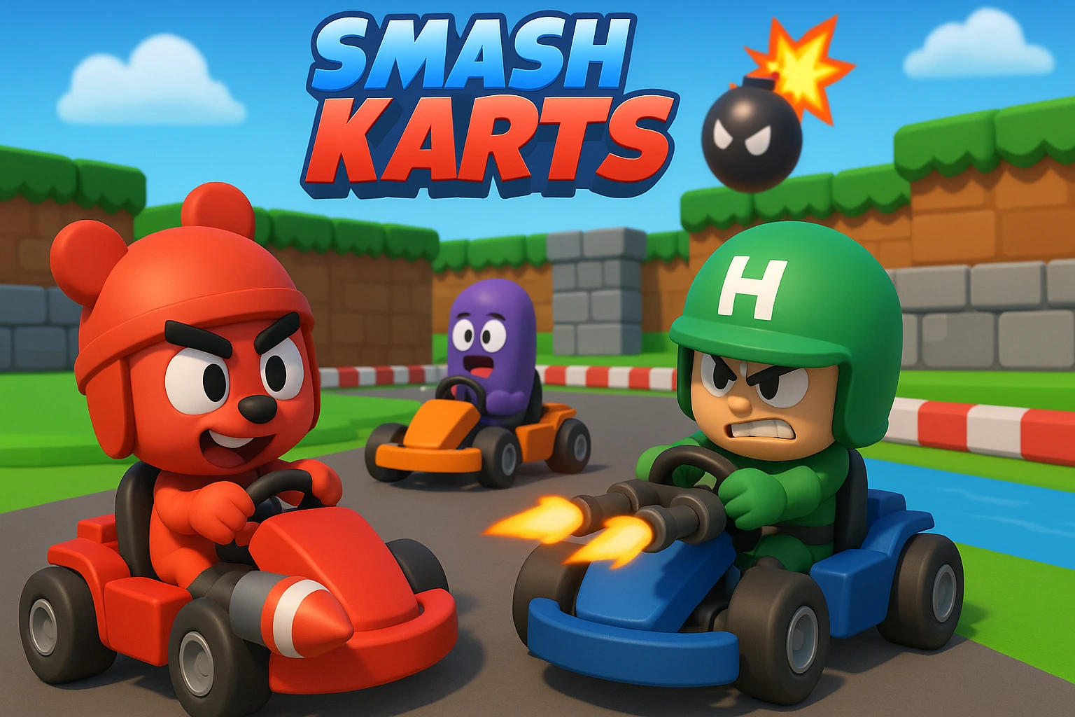 Smash Karts 🕹️ Play Online For Free 45 Thumbnail
