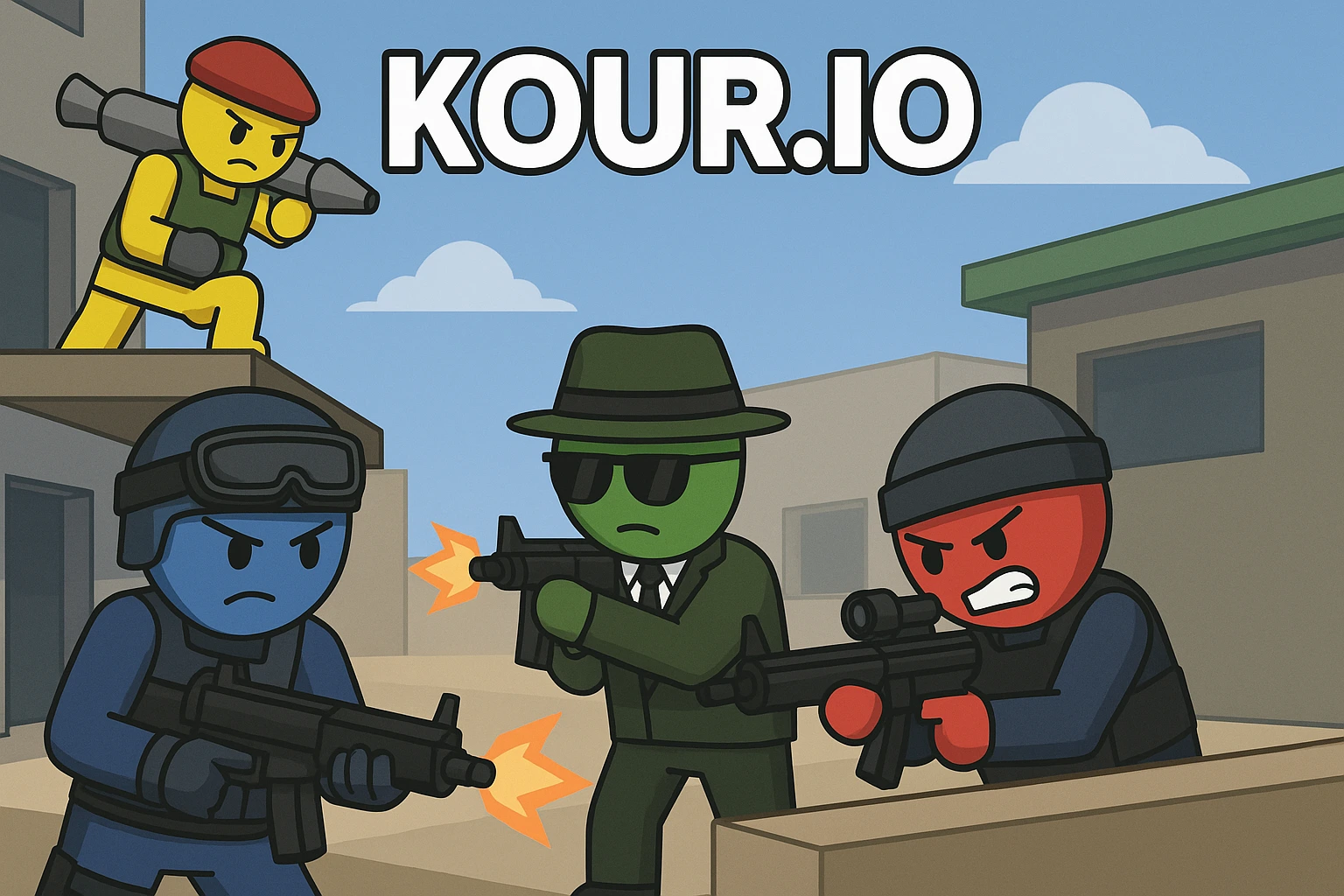 Kour.io - Play Free Online Multiplayer FPS Shooting Game 45 Thumbnail