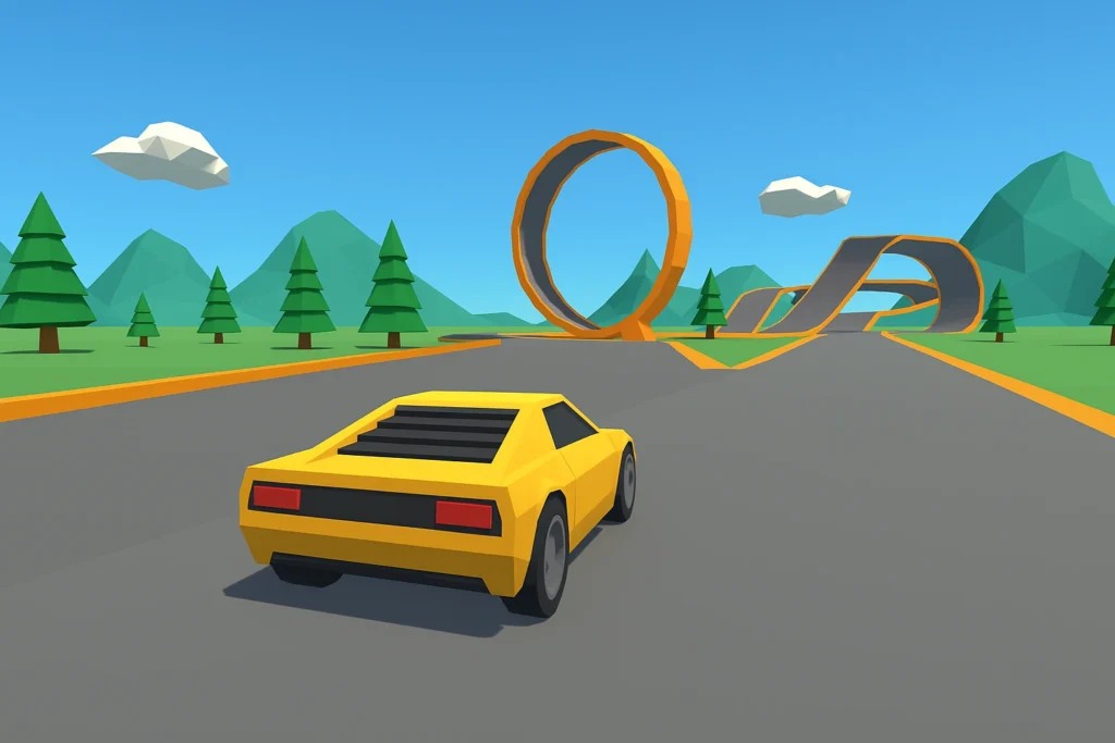 PolyTrack 🕹️ Play Racing Game Online For Free 58 PolyTrack