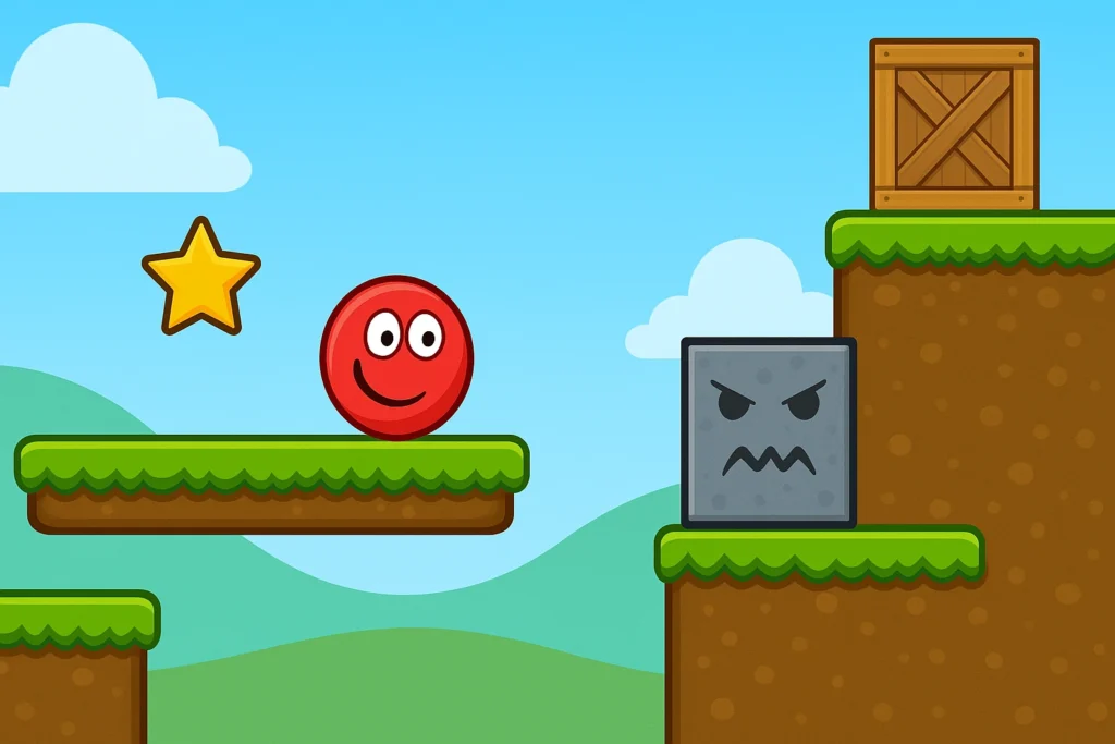 Red Ball 🕹️ Play Fun Puzzle Game Online 61 Red Ball