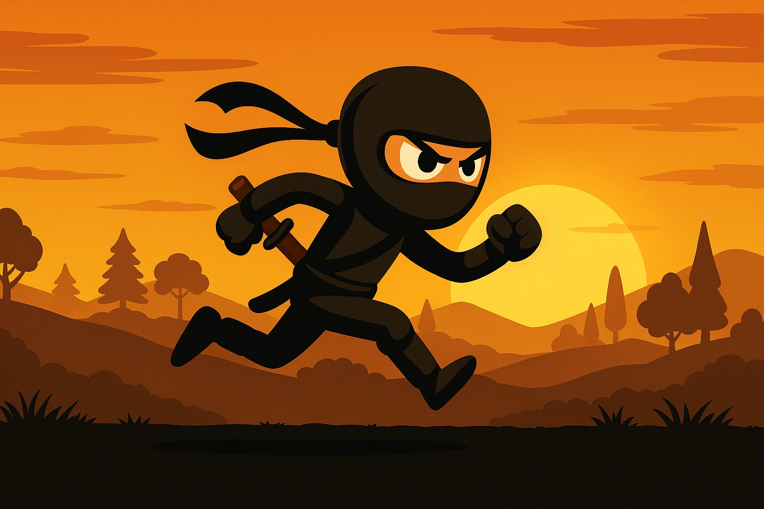 Run Ninja Run - Free Online Ninja Action Game 45 Thumbnail