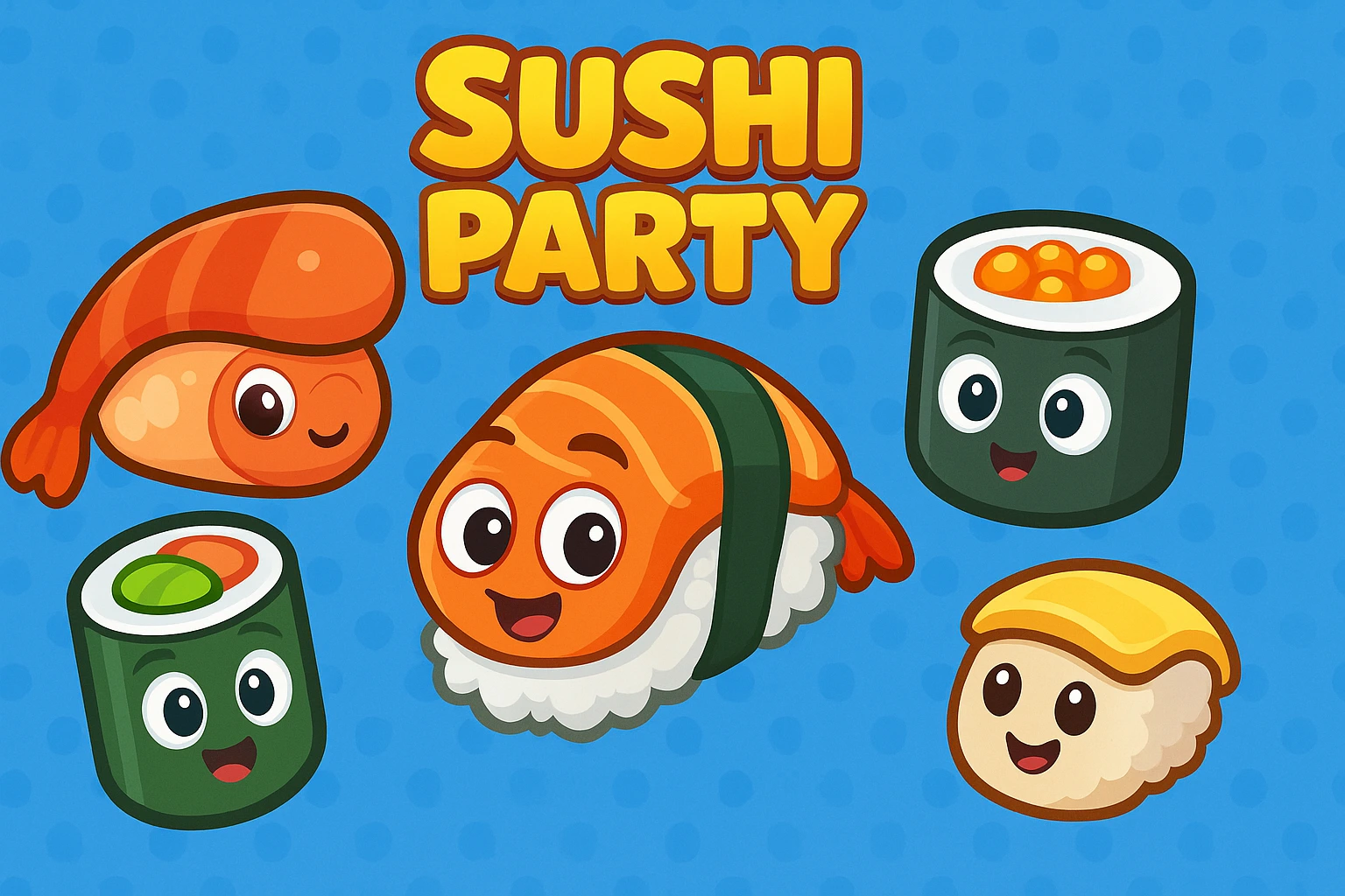 Sushi Party β Multiplayer Snake Fun with Sushi Style 45 Thumbnail