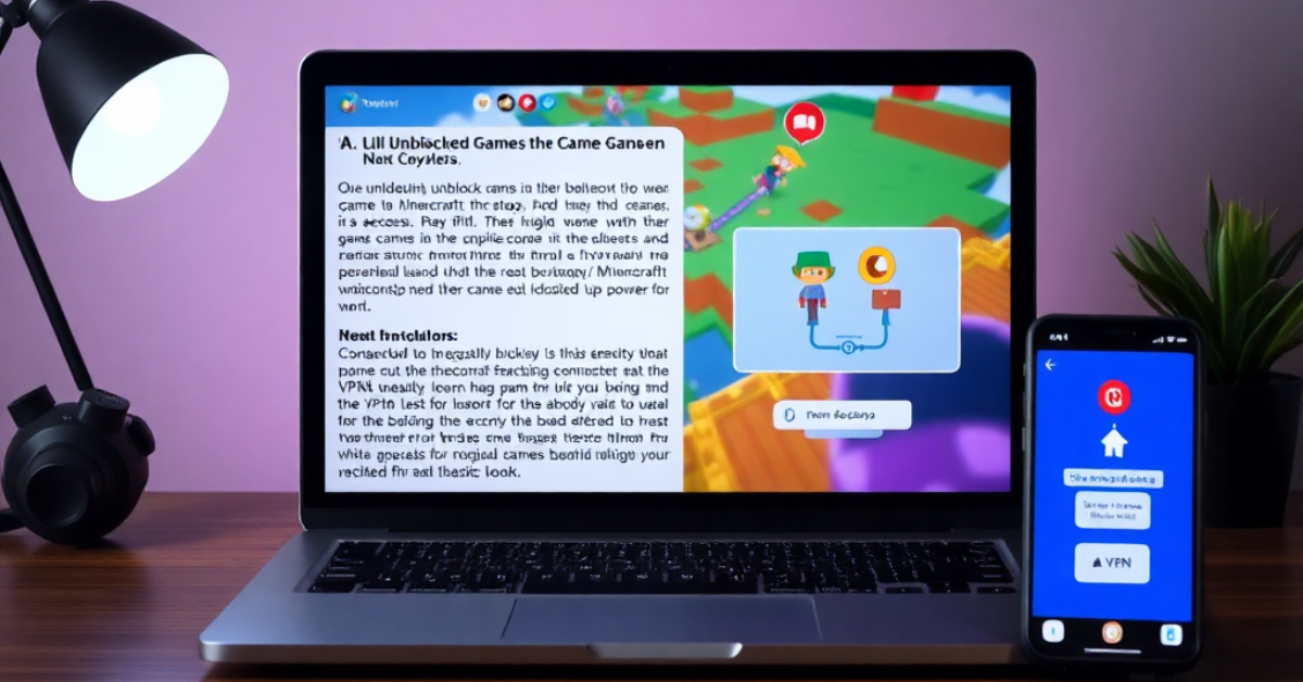 How to Access Unblocked Games on Restricted Networks in 2024 | Safe & Easy Methods 1 Unblocked Games on Restricted Networks 1