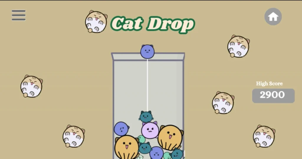 Cat Drop Unblocked - Play Fun & Challenging Puzzle Game Online | onlineVgames 1 Cat Drop Unblocked - Play Online For Free | OnlineVgames