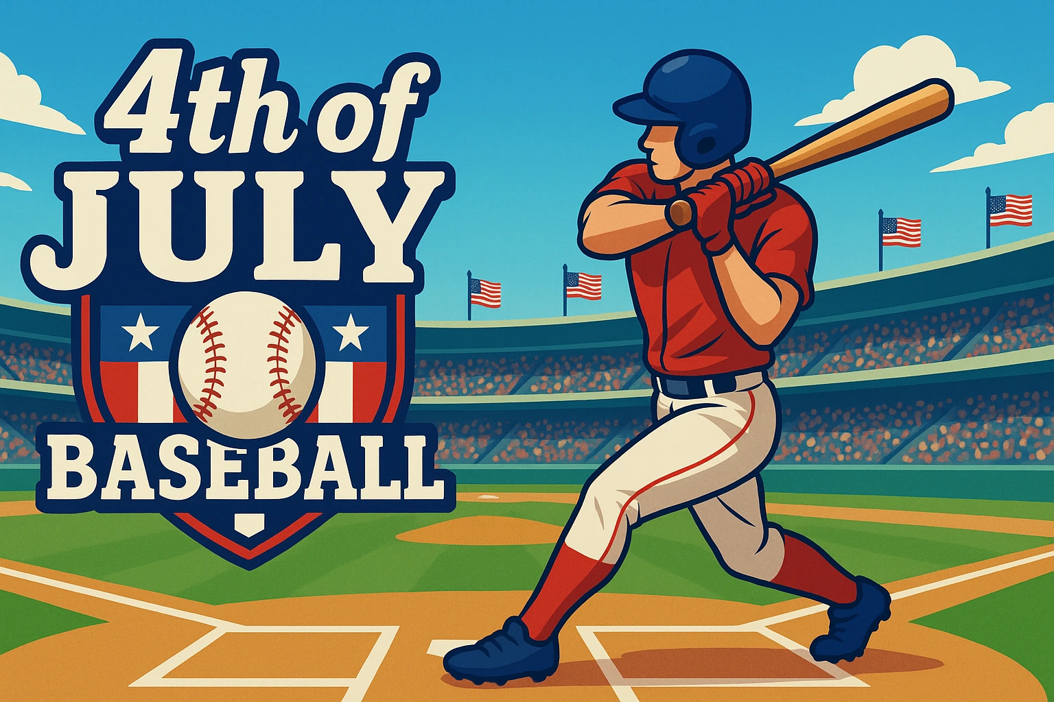 Play Free 4th of July Baseball - Fun Baseball Game 45 Thumbnail