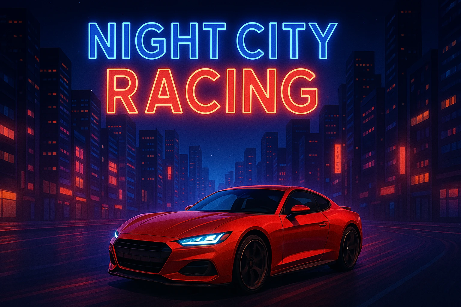 Play Free Night City Racing - Fun 3D Racing Game Online 45 Thumbnail
