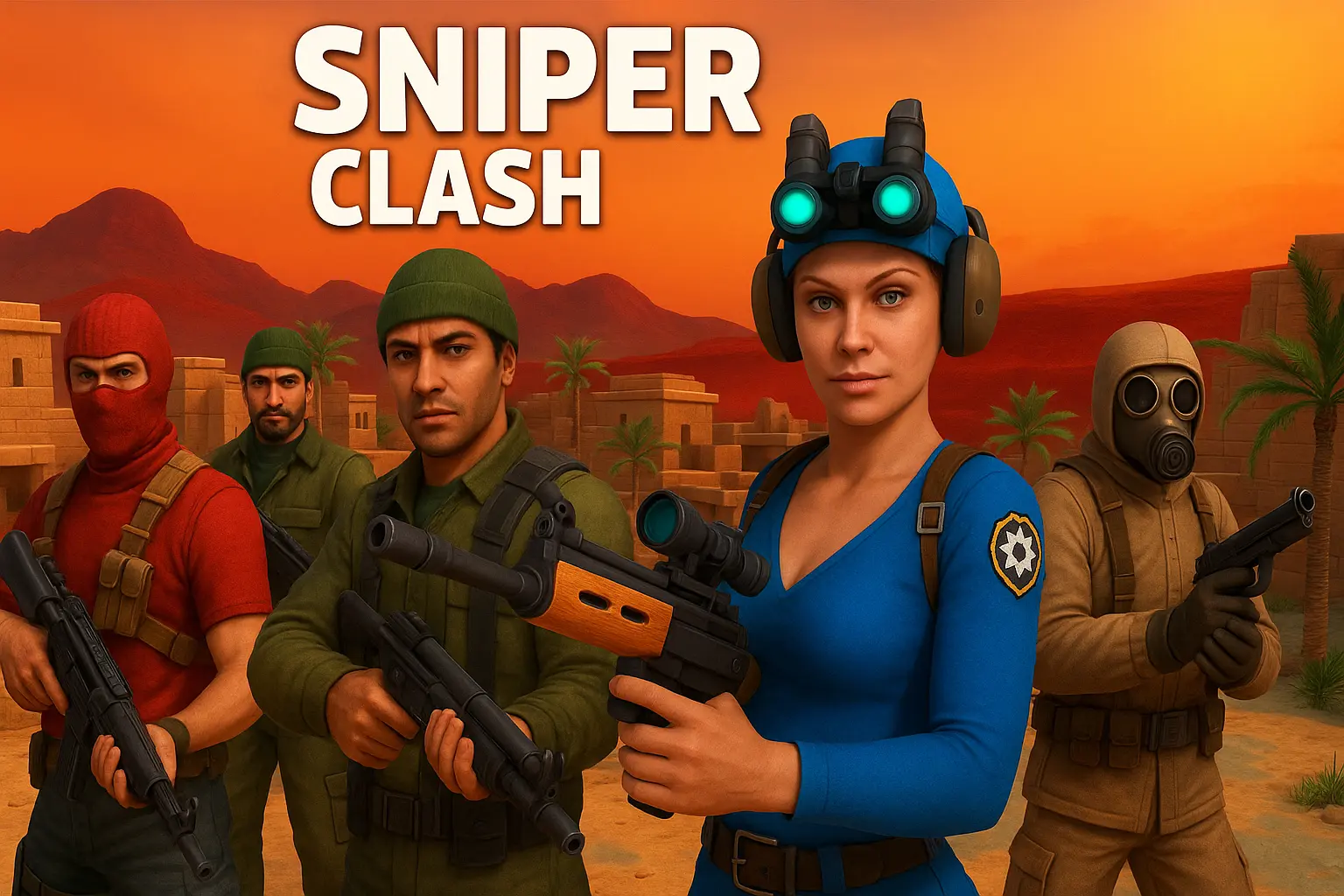 Sniper Clash 3D – Fast-Paced Multiplayer Shooter Online 45 Thumbnail