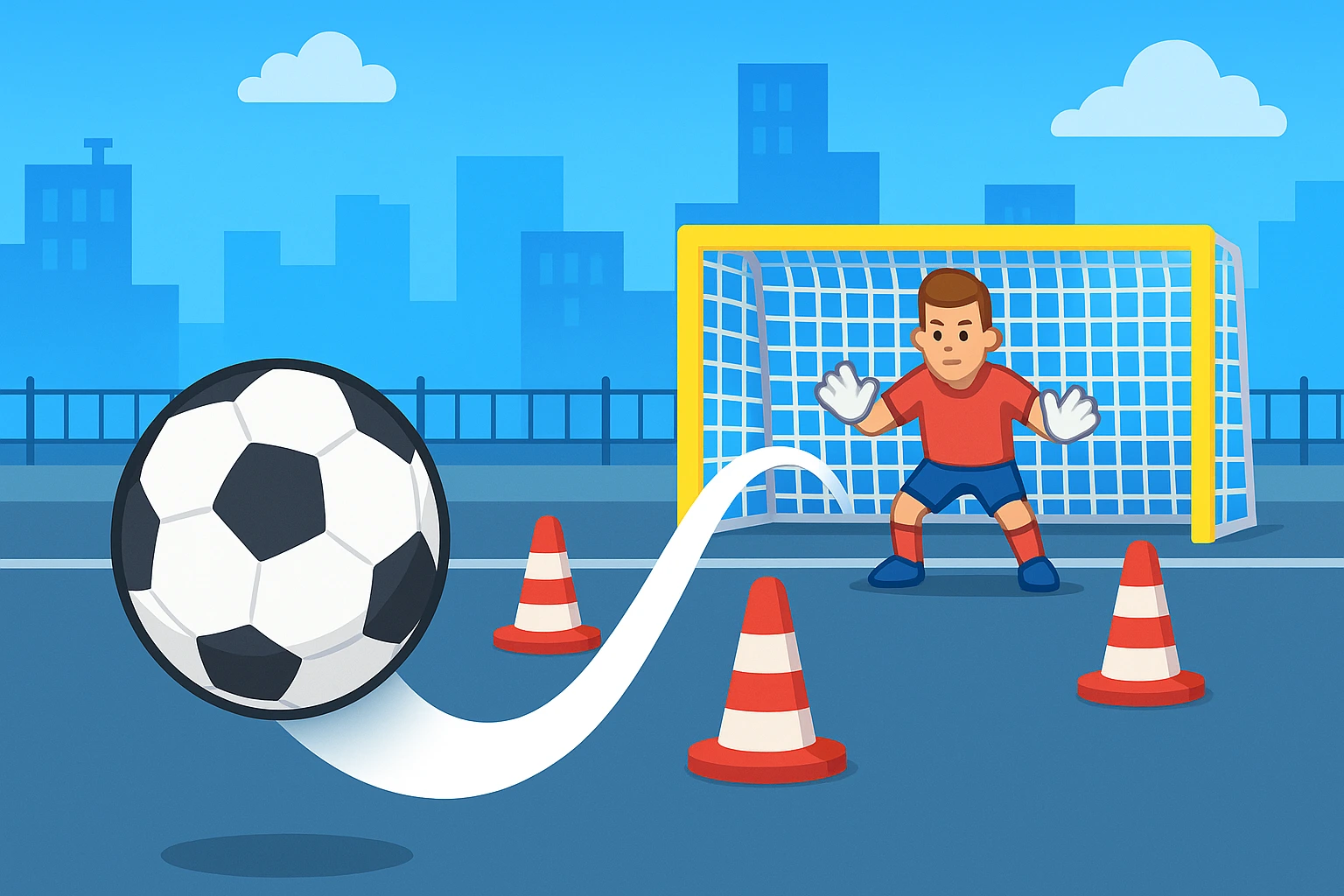 Flick Goal โ Free Online Soccer Shooting Challenge 45 Thumbnail