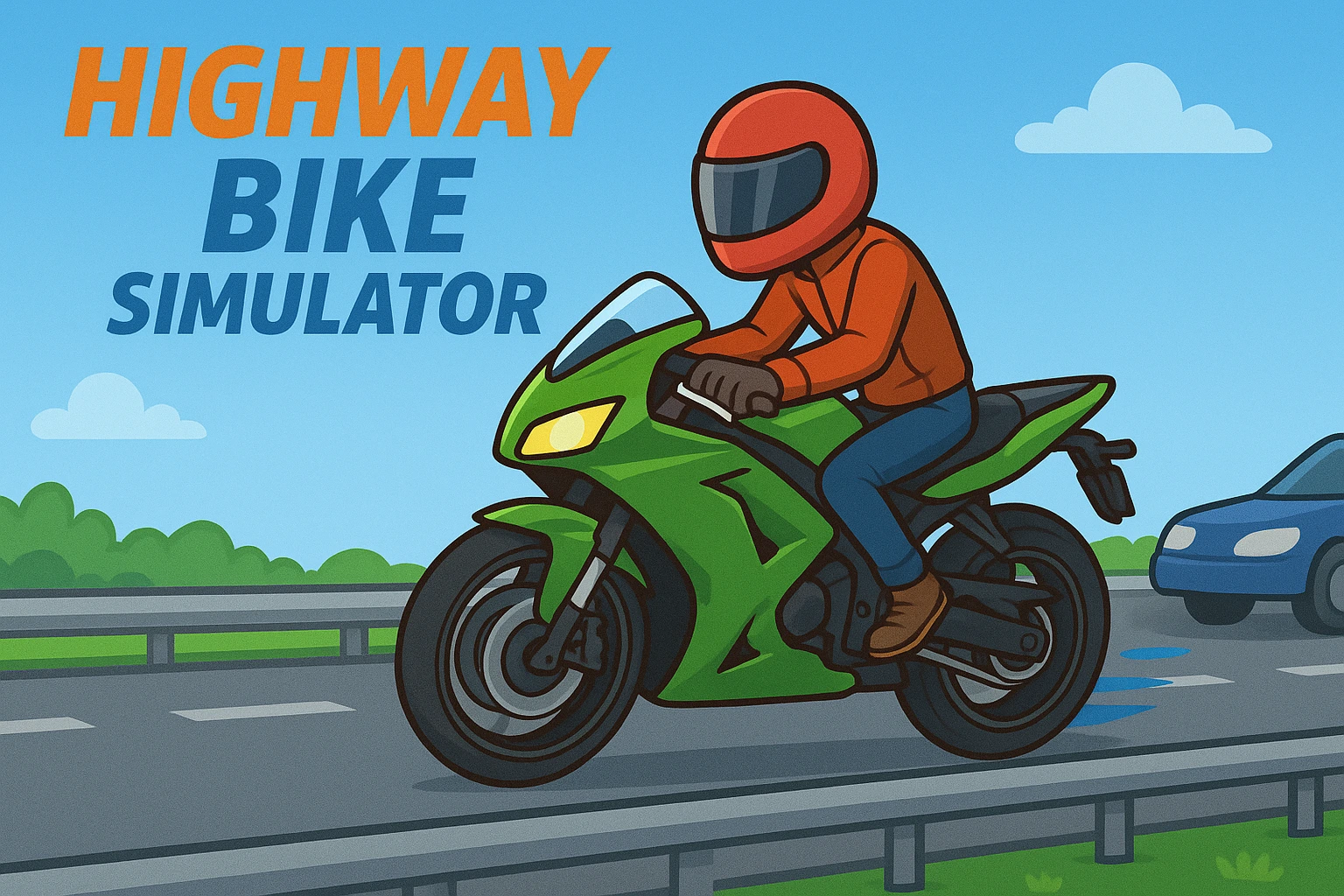 Play Free Highway Bike Simulator - Fun Racing Game 45 Thumbnail