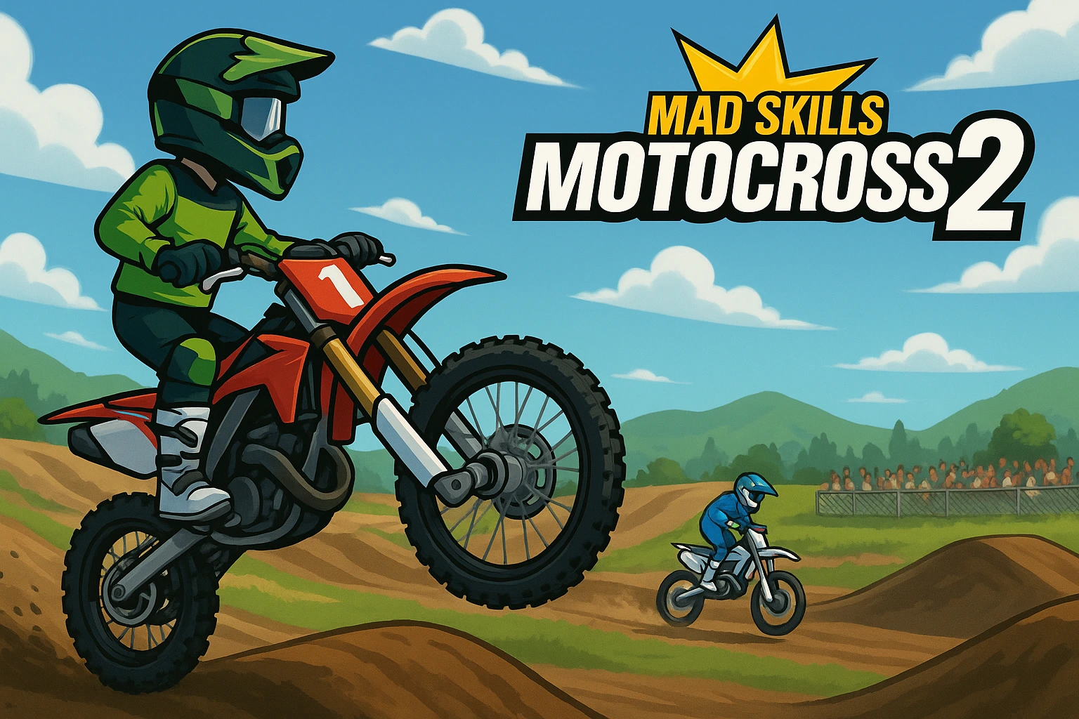 Play Mad Skills Motocross 2 Online – Physics Racing Game 45 Thumbnail