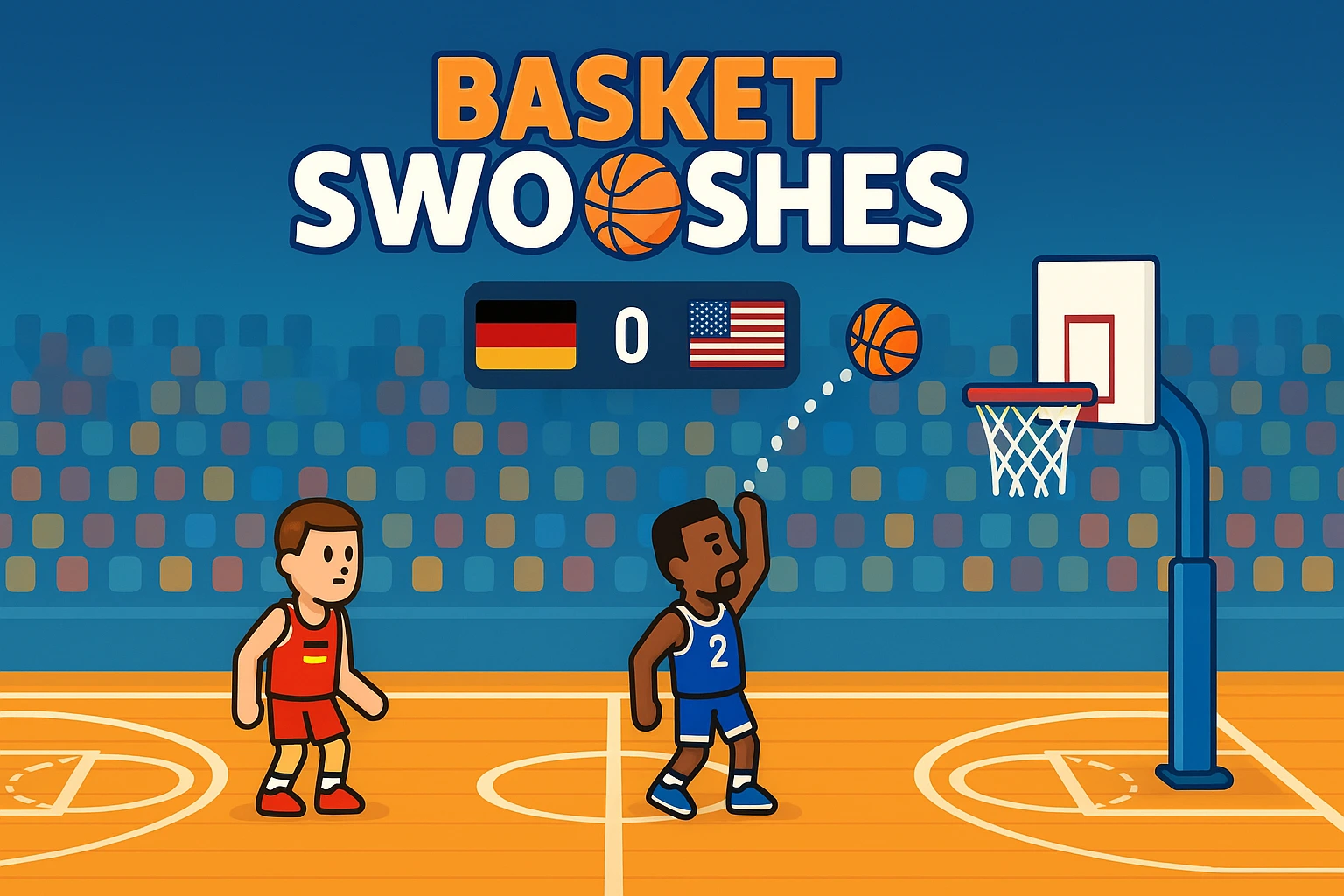 Basket Swooshes Game Online - Free Hoop Shooting Fun 45 Thumbnail