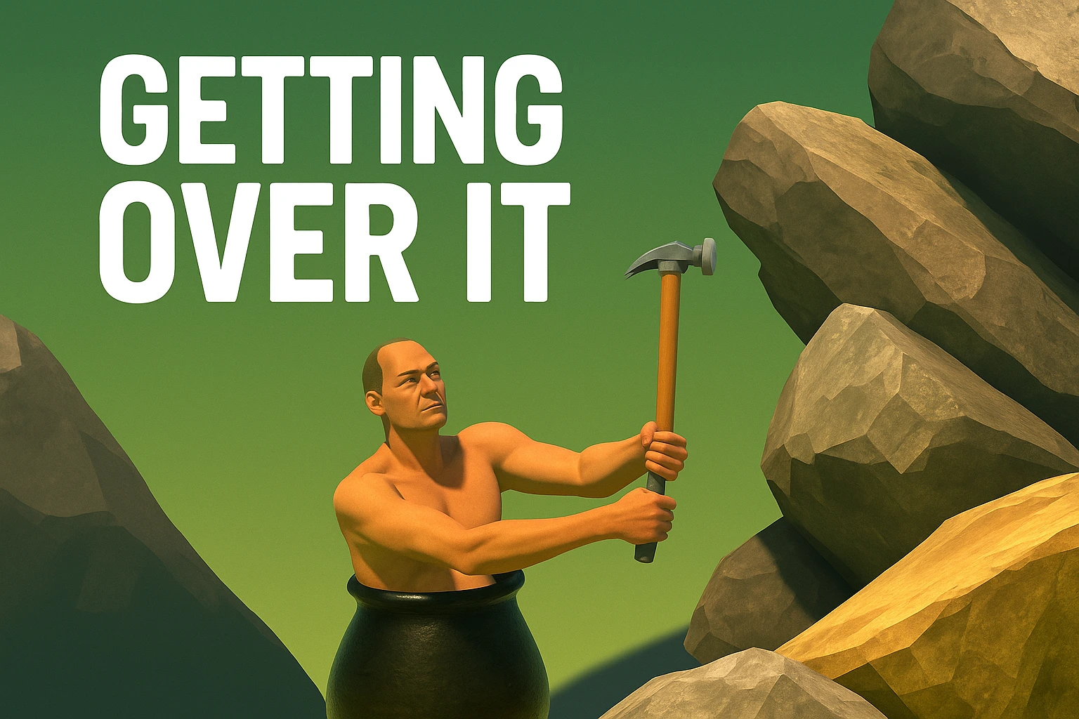 Getting Over It - Play Free Online Climbing Challenge 45 Thumbnail